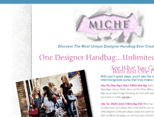 Tablet Screenshot of designerpursesandbagshells.com